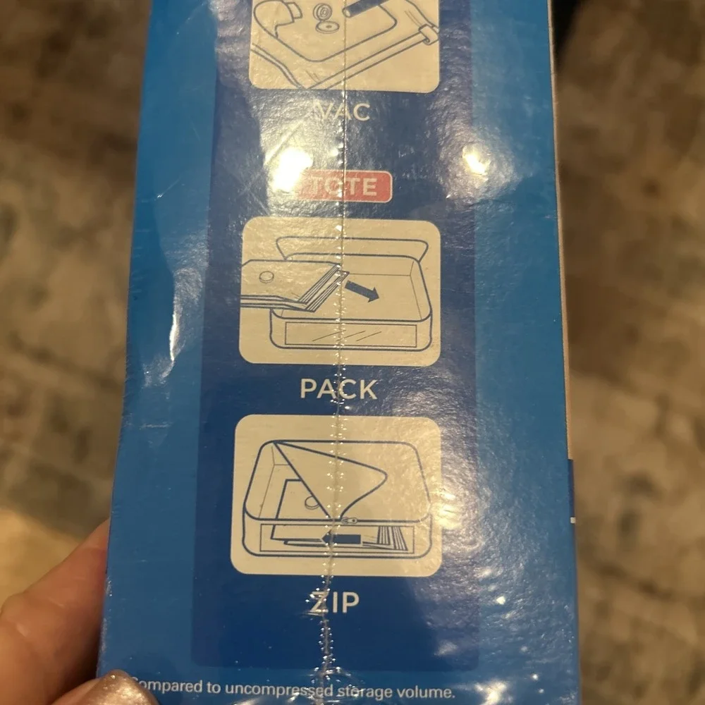 Ziploc Space Bag 2 X-Large Flats Bed & Linen & 1x-large Waterproof Reusable New